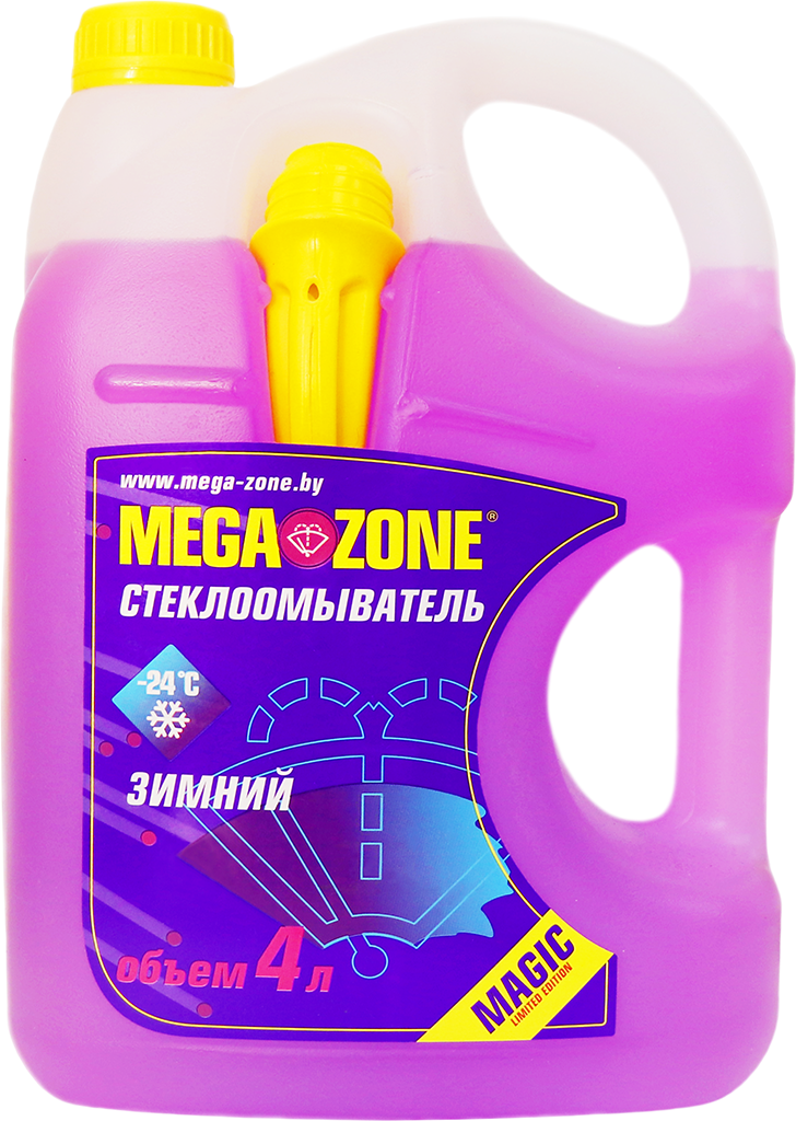 Стеклоомывающая жидкость Megazone Magic -24°C 4л